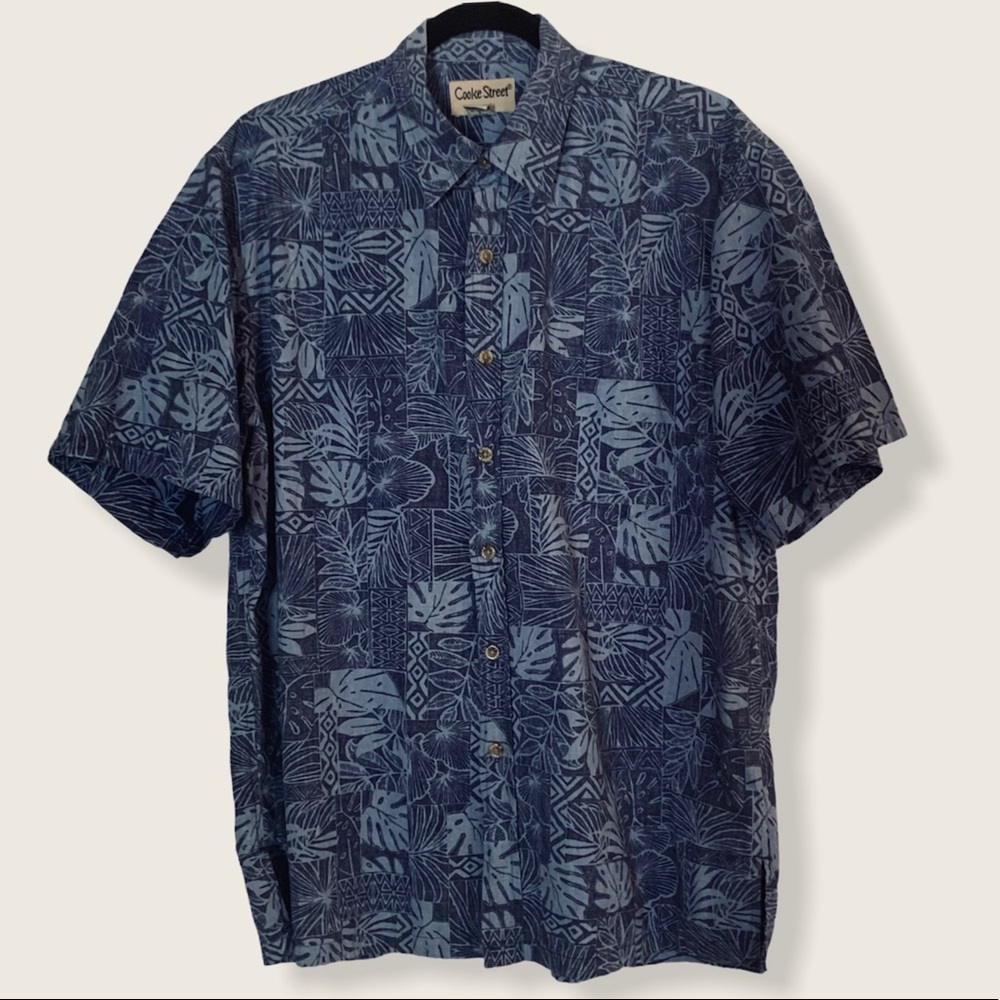 Cooke Street Honolulu Hawaiian Shirt Size Large
